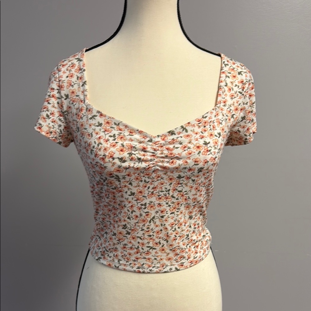 Floral Print Women's Top